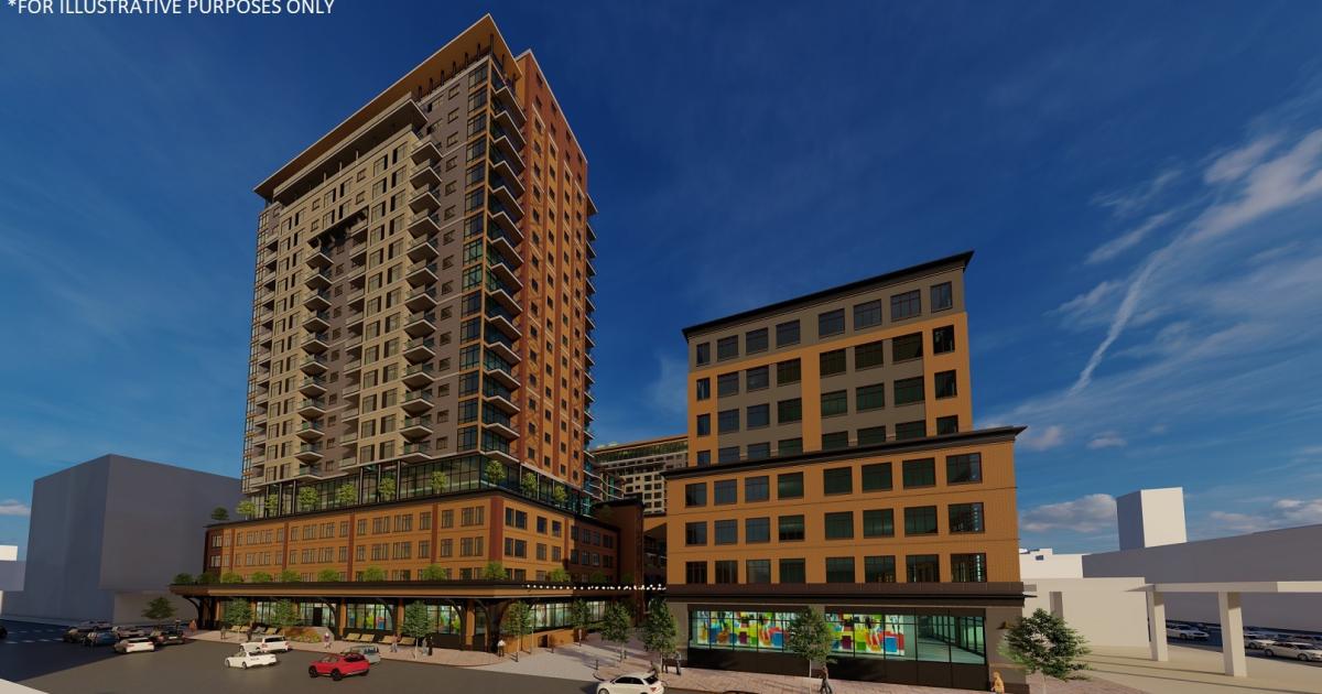 500M highrise revamp planned for Jersey City's Holland Gardens public